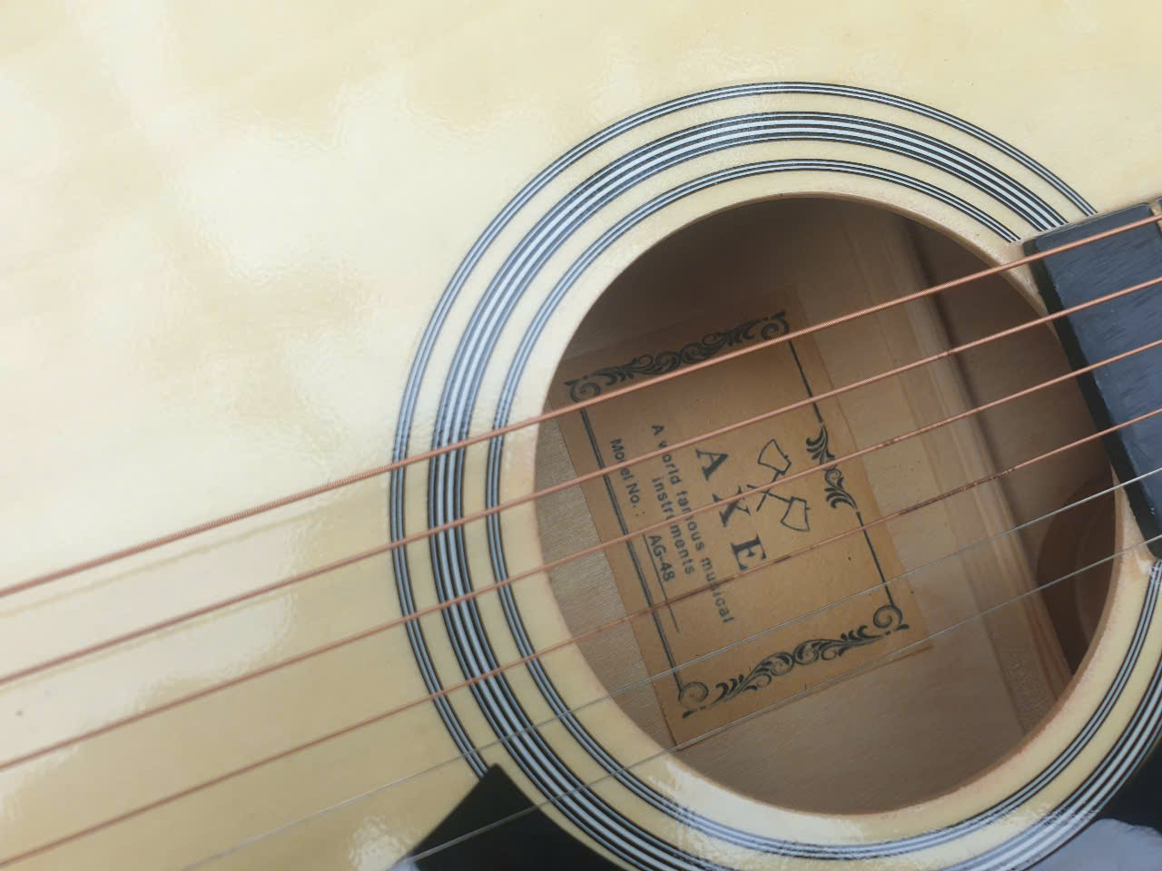 Đàn Guitar Acoustic AXE AG-48 - Ảnh 4