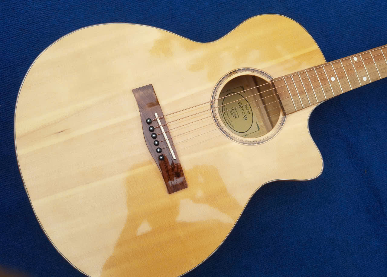 Đàn Guitar Acoustic Việt Cầm VC A100C - Ảnh 6