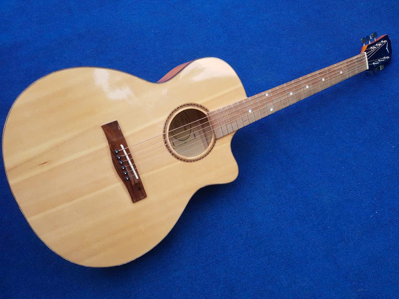 Đàn Guitar Acoustic Việt Cầm VC A100C - Ảnh 4